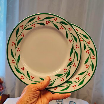Assietter ur Svenska Skogsbär av Lena Linderholm