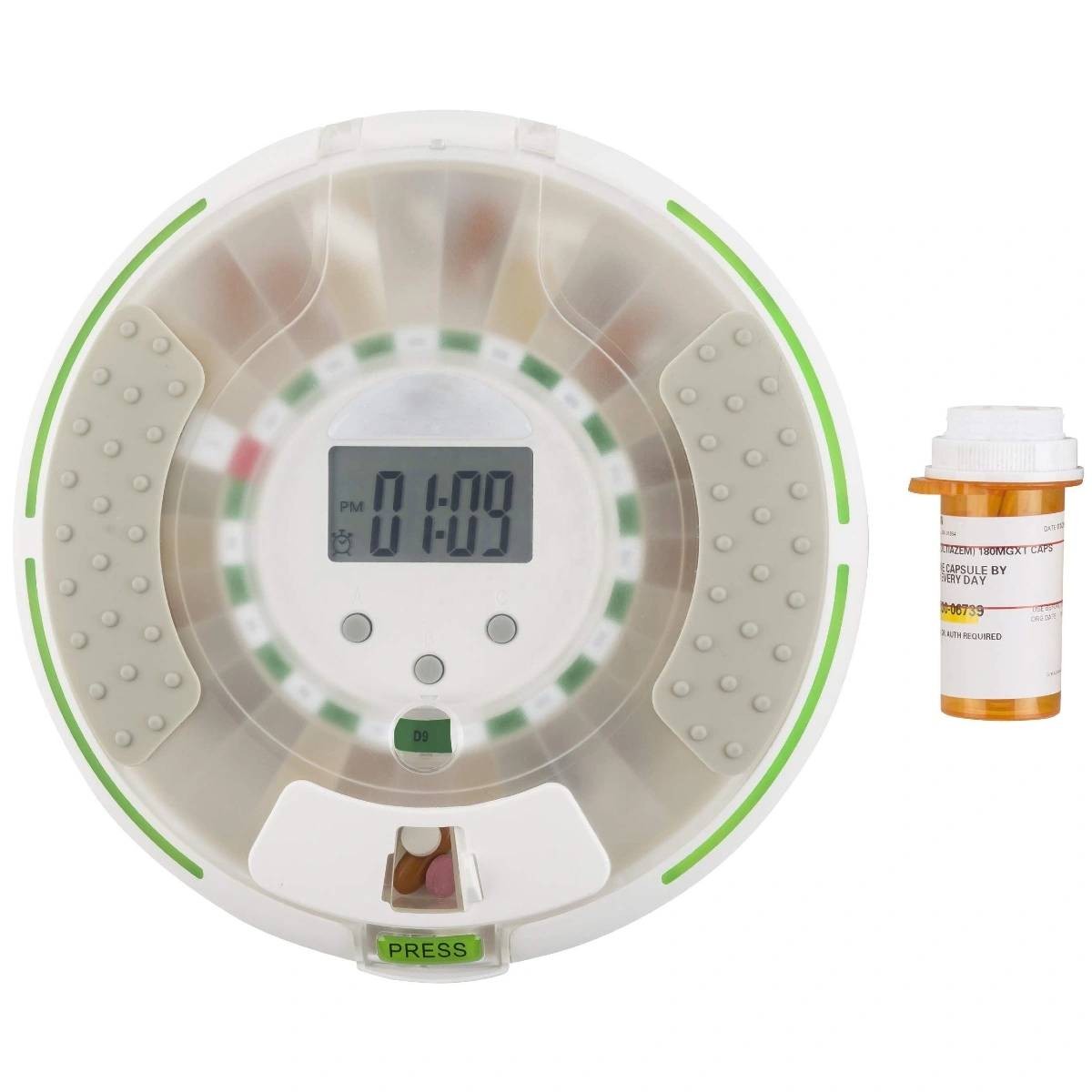 Automatisk medisindispenser med alarm – 28 rom - 3