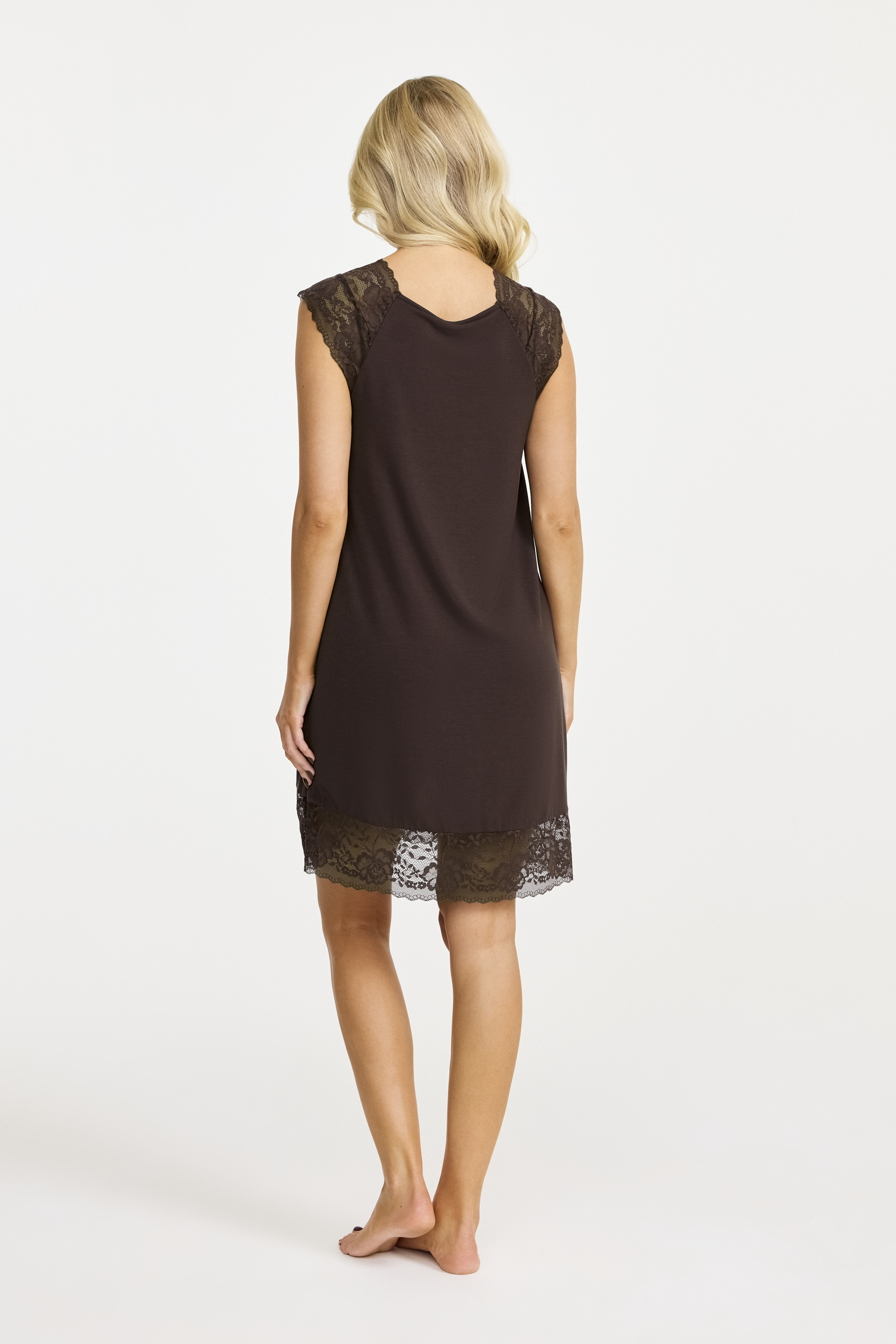 Damella 62808-157 Nighdress Emelie Chocolate - 3
