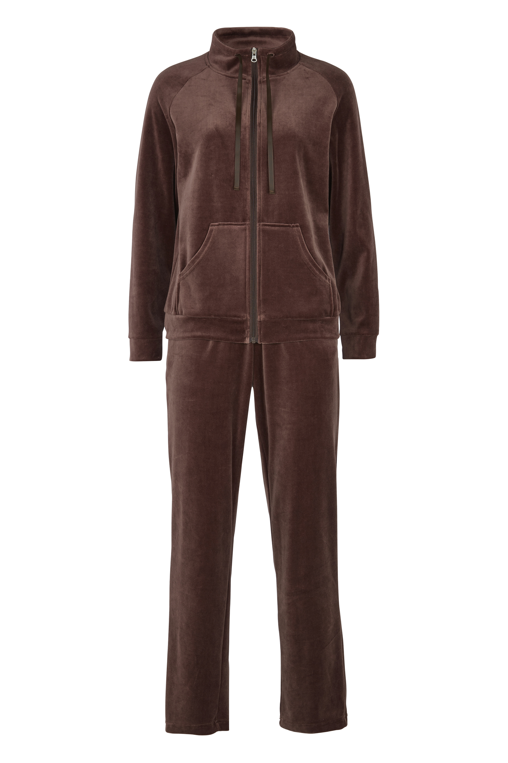 Damella 99200-157 Velour suit Samira Chocolate