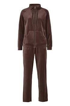 Damella 99200-157 Velour suit Samira Chocolate