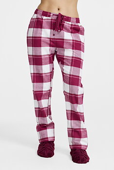 Damella 70102-377 Flannel Pajama trousers Ivory wine