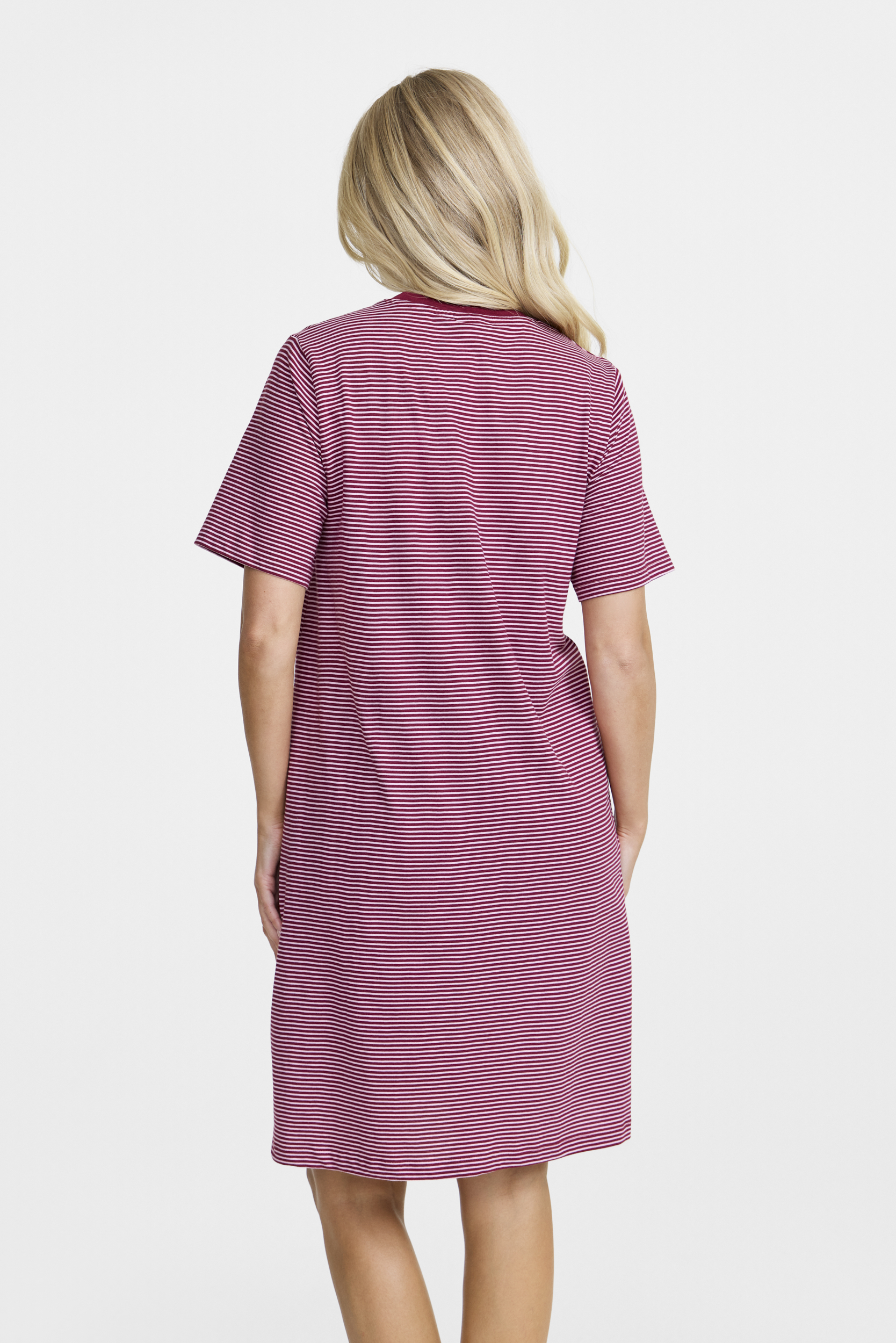 Damella 60344-193 Nightdress with short sleeve Wine pink - 5