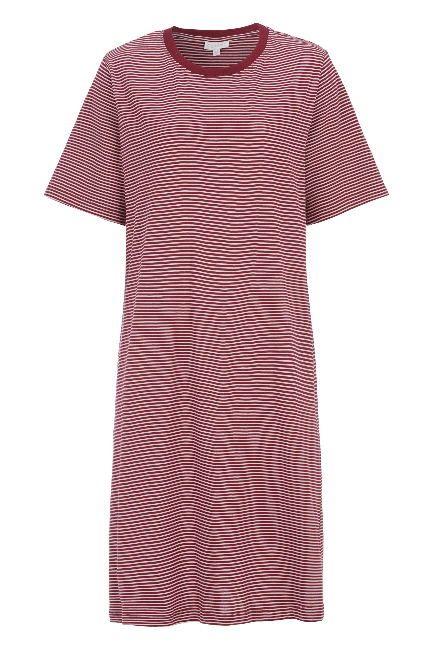 Damella 60344-193 Nightdress with short sleeve Wine pink