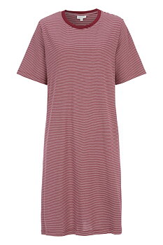 Damella 60344-193 Nightdress with short sleeve Wine pink