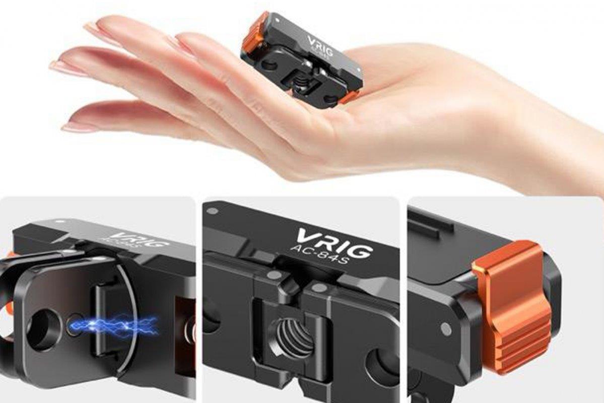 360°Rotation Magnetic QuickRelease Mount for DJI Osmo 360/Osmo Nano/Action6/5Pro - 2