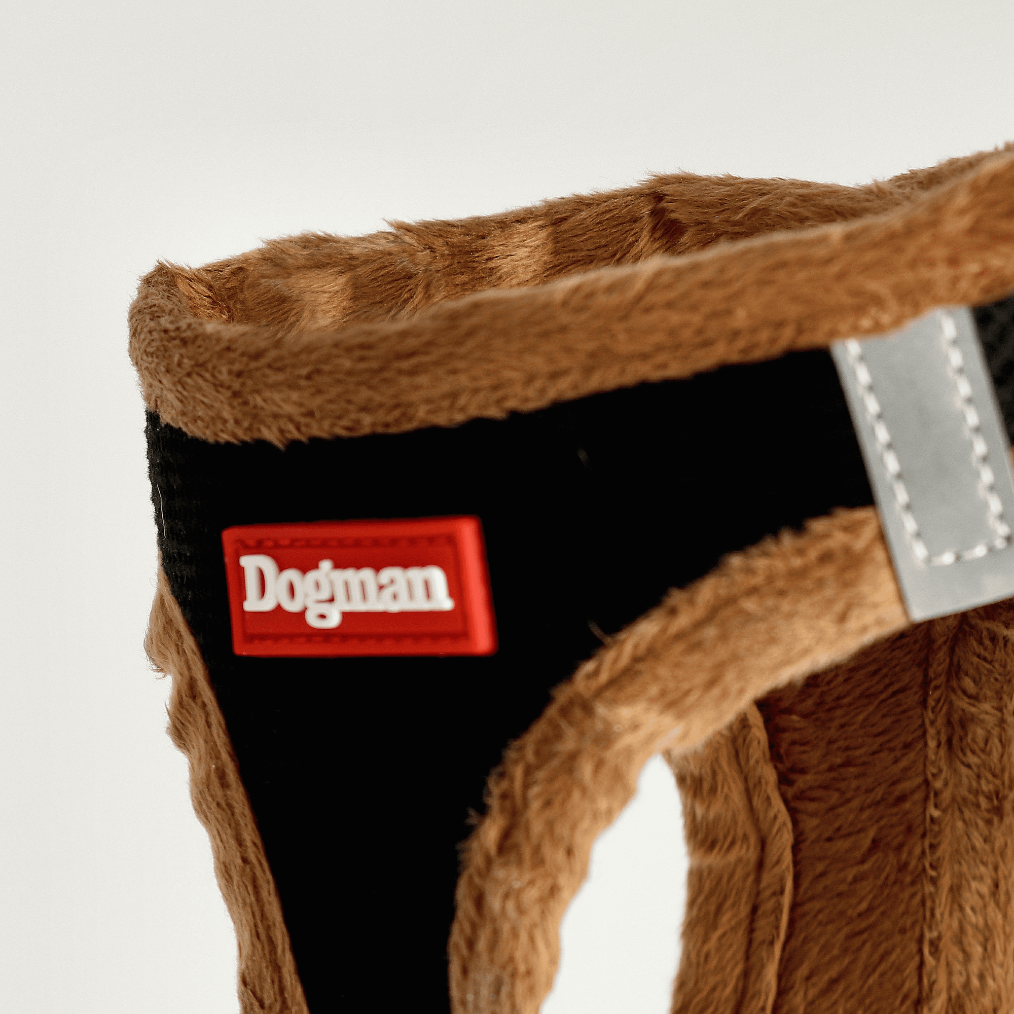 Dogman Air Step-in Plusch Hundsele Svart/Brun XX-Small - 3