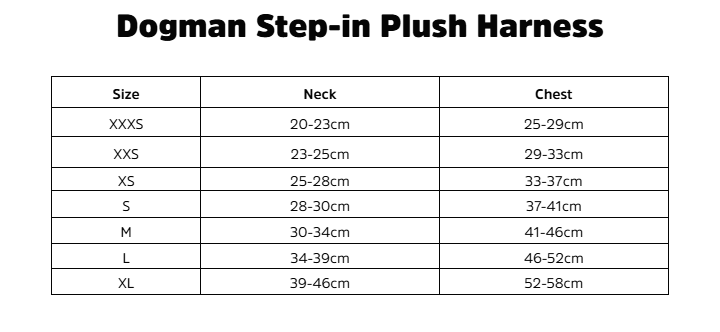 Dogman Air Step-in Plusch Hundsele Svart/Brun XX-Small - 4