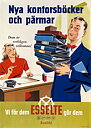 ESSELTE – NYA KONTORSBÖCKER OCH PÄRMAR