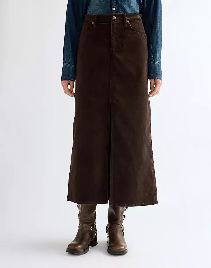 Western kjol  brun Manchester Wrangler