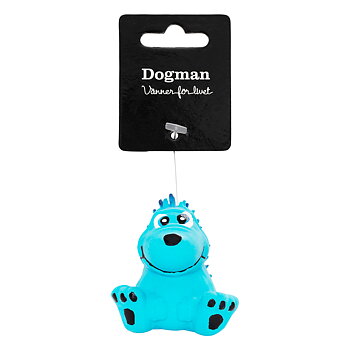 Dogman Hundleksak Igelkott X-Small 7,5cm Turkos