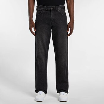 Dickies - 954 Relaxed Straight Work Jeans Black Wash Faded