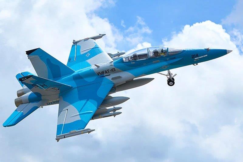 FMS F/A-18 Hornet EDF 64mm PNP - 15