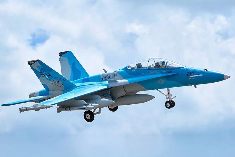 FMS F/A-18 Hornet EDF 64mm PNP - 14