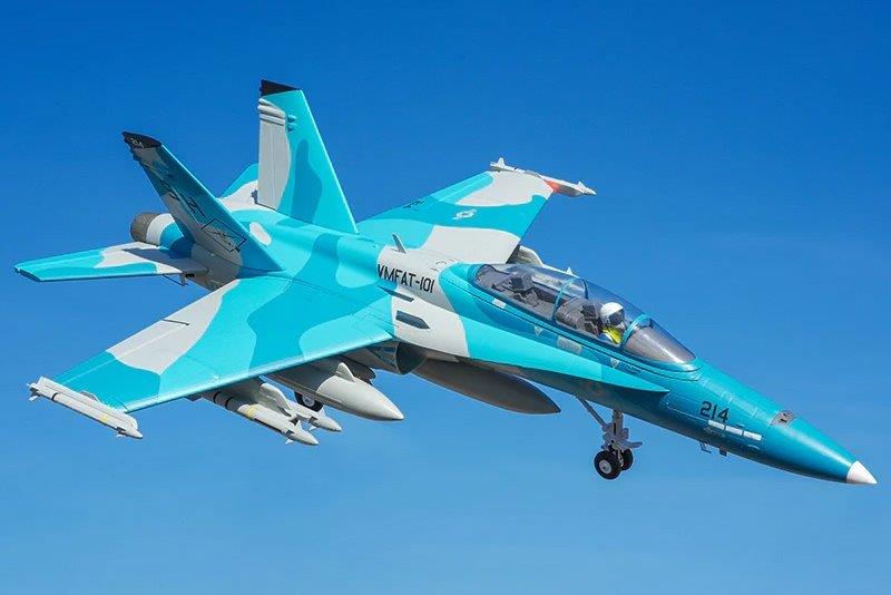 FMS F/A-18 Hornet EDF 64mm PNP - 13