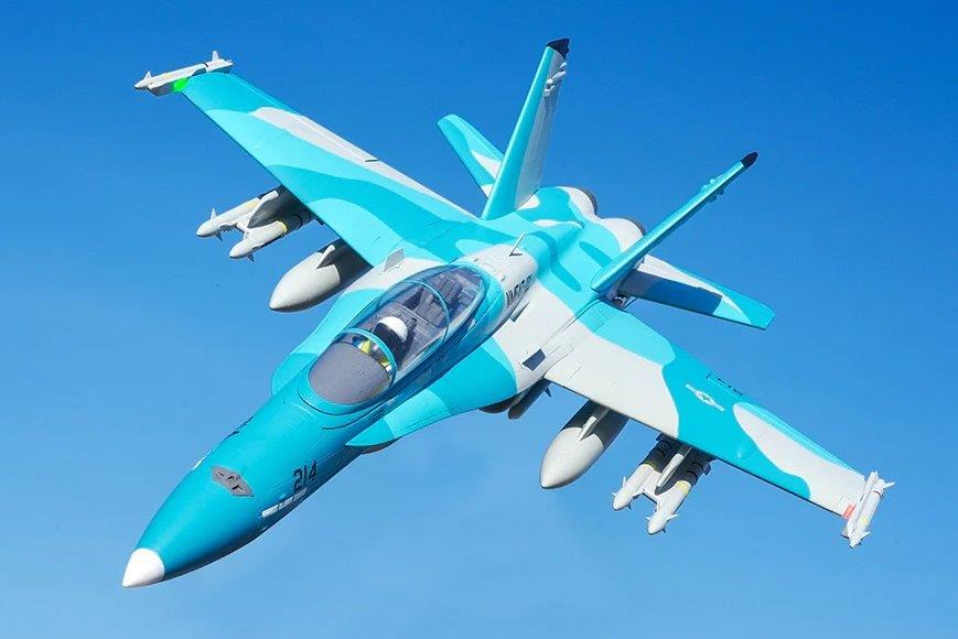 FMS F/A-18 Hornet EDF 64mm PNP - 4