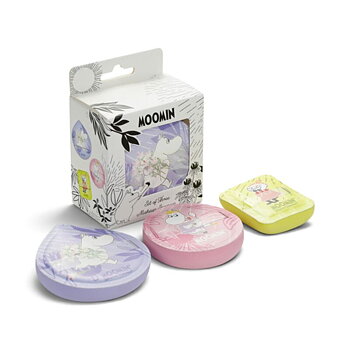 Sminksvampar Mumin 3-pack