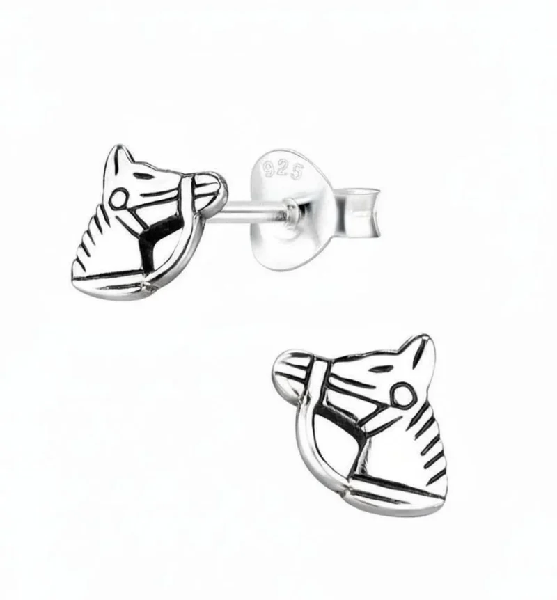 Earrings with Beautiful Horses