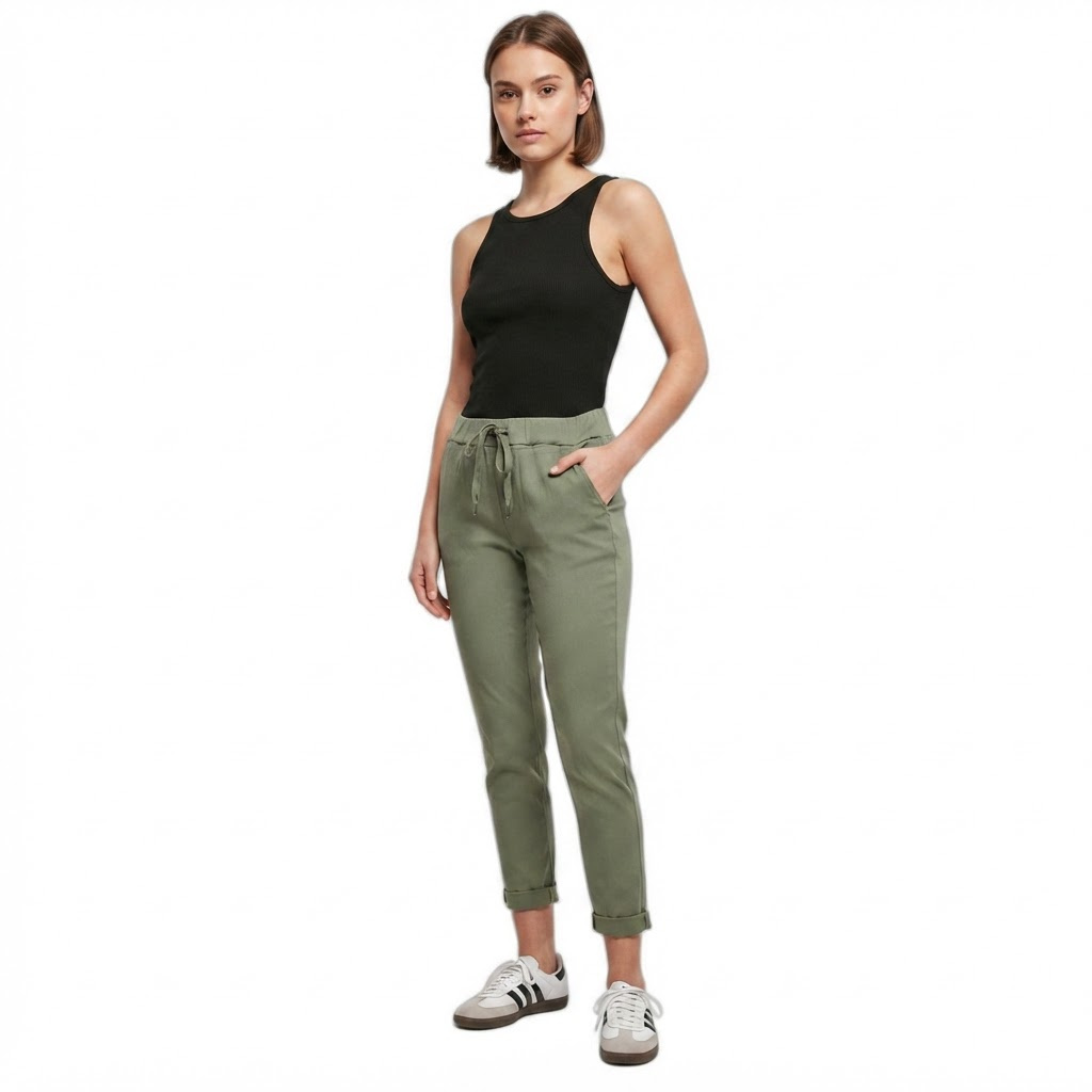 Byxa Elastisk Army - Cozy - 5