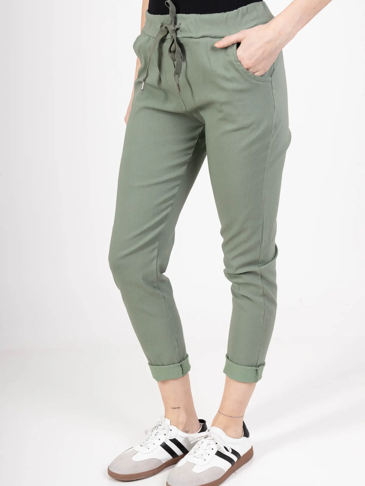 Byxa Elastisk Army - Cozy - 3