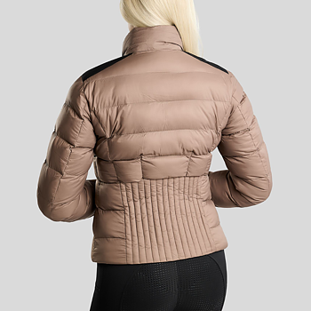 MONTAR MOATHENA REFINED SHORT JACKET - NOUGAT BROWN
