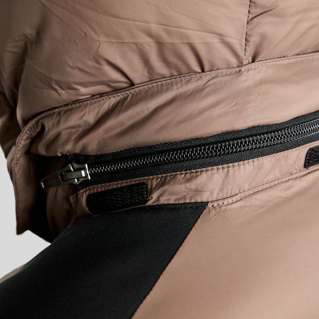 MONTAR MOATHENA REFINED SHORT JACKET - NOUGAT BROWN - 11