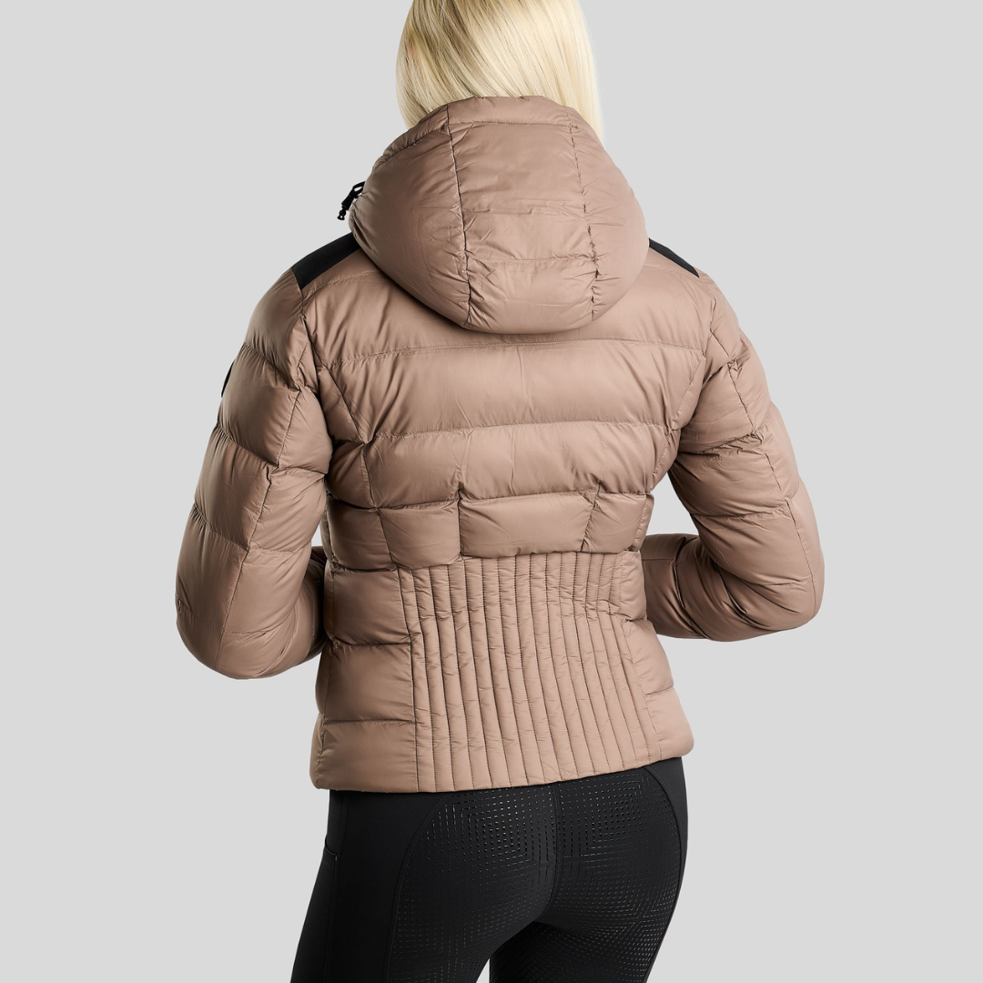 MONTAR MOATHENA REFINED SHORT JACKET - NOUGAT BROWN - 5