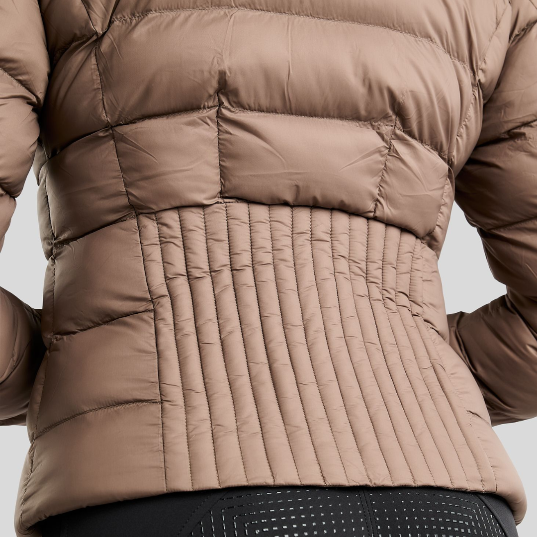 MONTAR MOATHENA REFINED SHORT JACKET - NOUGAT BROWN - 9