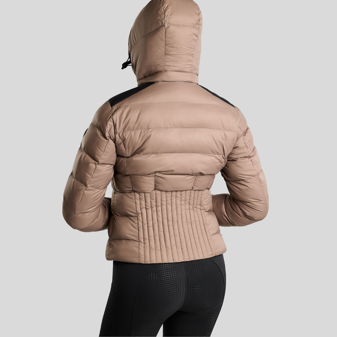 MONTAR MOATHENA REFINED SHORT JACKET - NOUGAT BROWN - 10