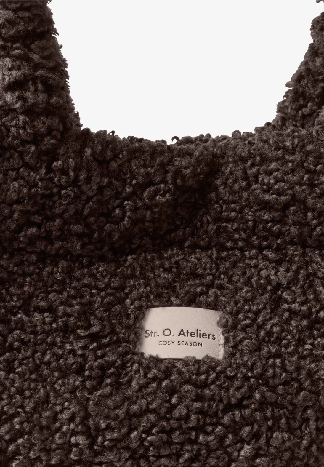 OP Teddy Book Tote - Auburn Brown - Street One - 4