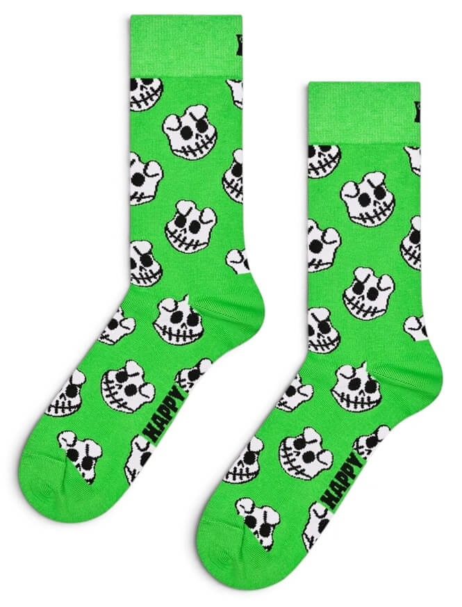 Happy Socks  Skelly Dog Sock