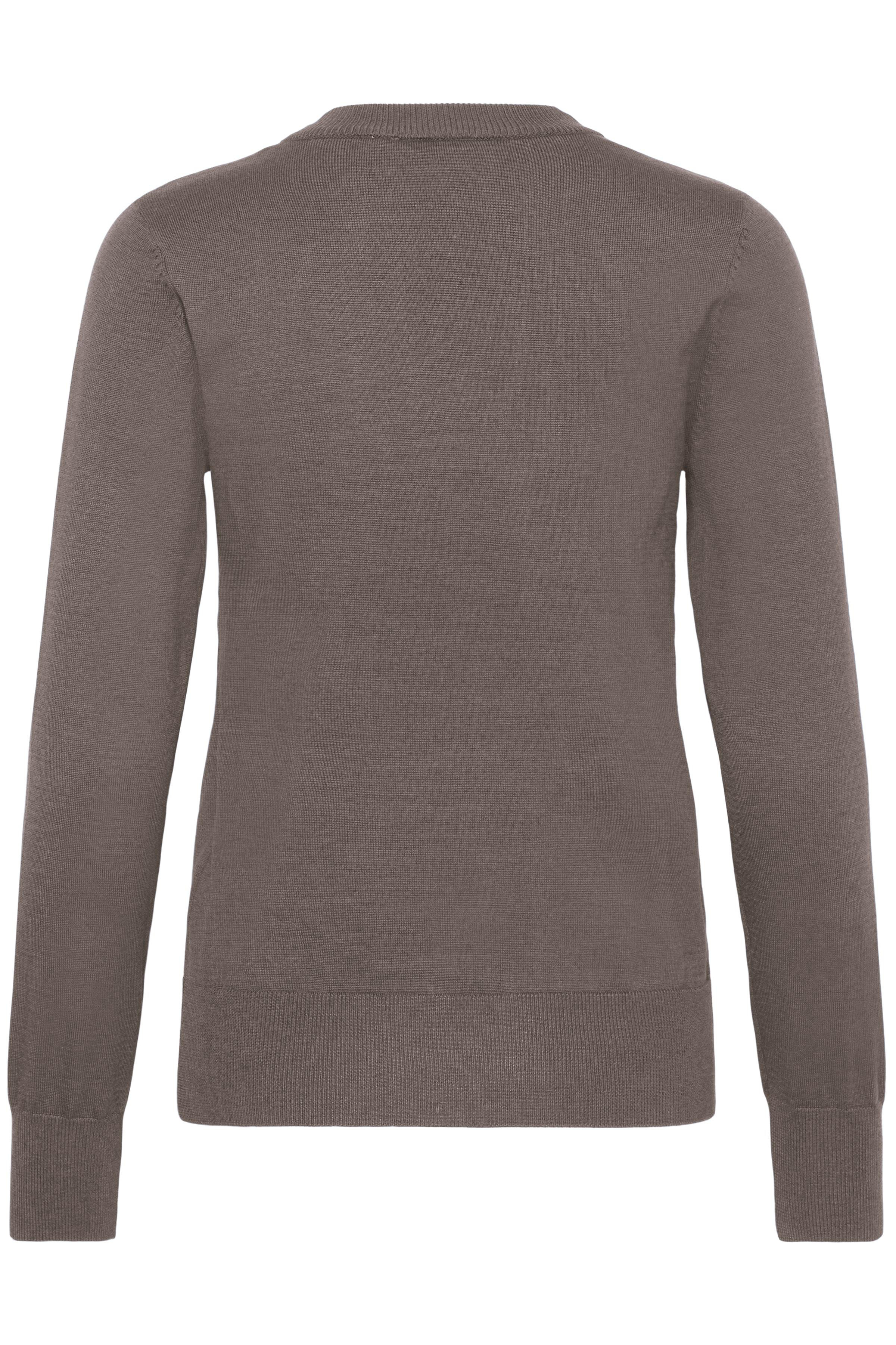 MilaSZ Thin Cabel LS Pullover Mink Melange - 2