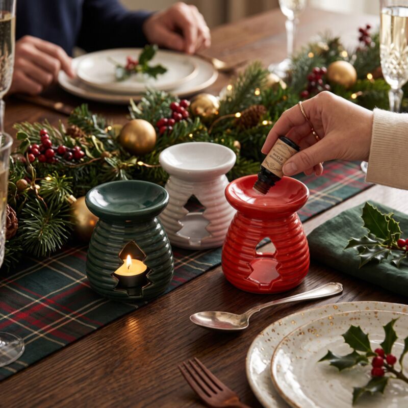 Aromalampa liten  - Julgran - 7