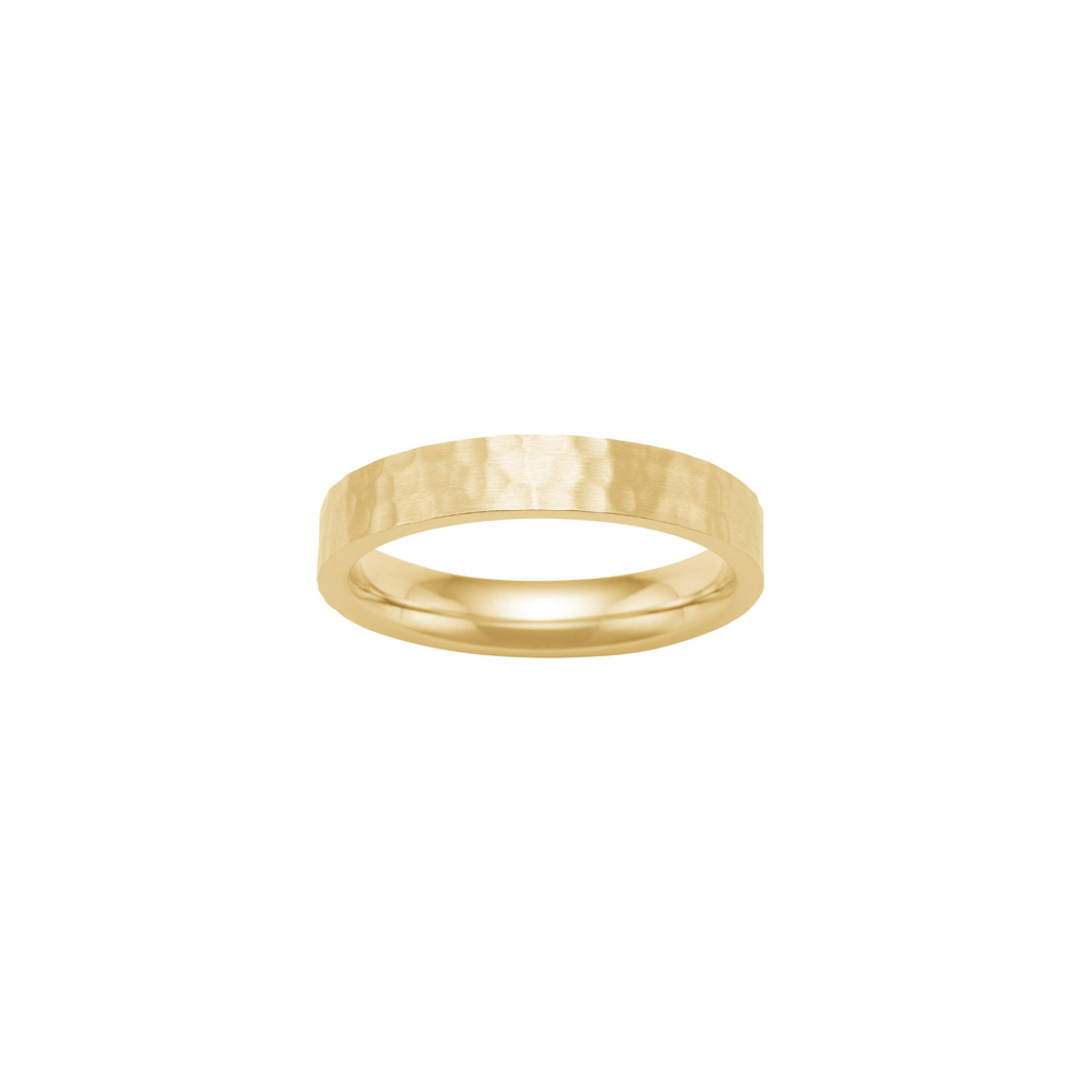 Son of Noa smal hamrad ring guld