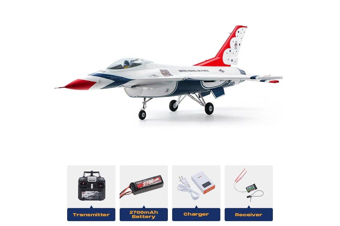 FMS F-16 EDF 64mm PNP Thunderbird - 9