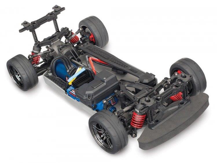 Traxxas 4-Tec 2.0 VXL 4WD TQi TSM utan Kaross, Batteri & Ladd - 2