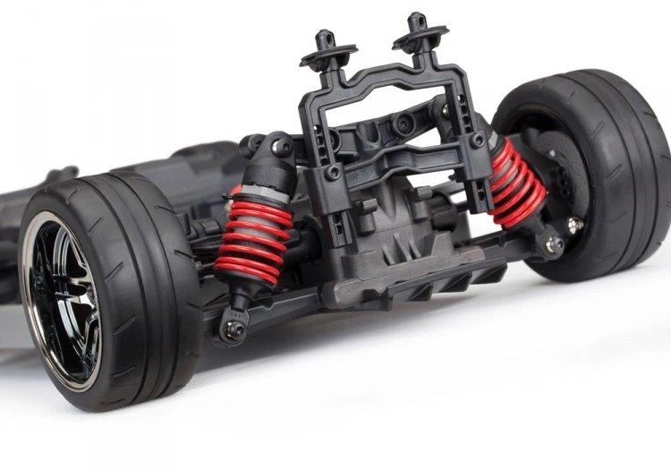 Traxxas 4-Tec 2.0 VXL 4WD TQi TSM utan Kaross, Batteri & Ladd - 10