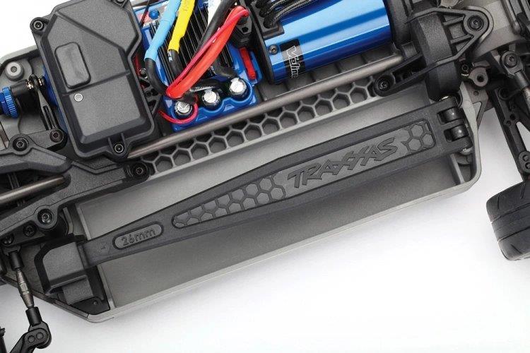 Traxxas 4-Tec 2.0 VXL 4WD TQi TSM utan Kaross, Batteri & Ladd - 18