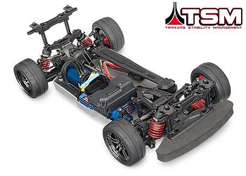 Traxxas 4-Tec 2.0 VXL 4WD TQi TSM utan Kaross, Batteri & Ladd