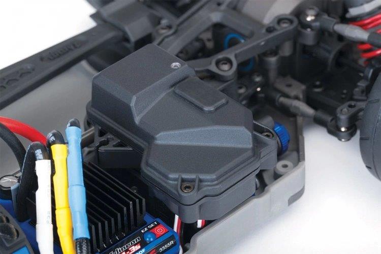 Traxxas 4-Tec 2.0 VXL 4WD TQi TSM utan Kaross, Batteri & Ladd - 14