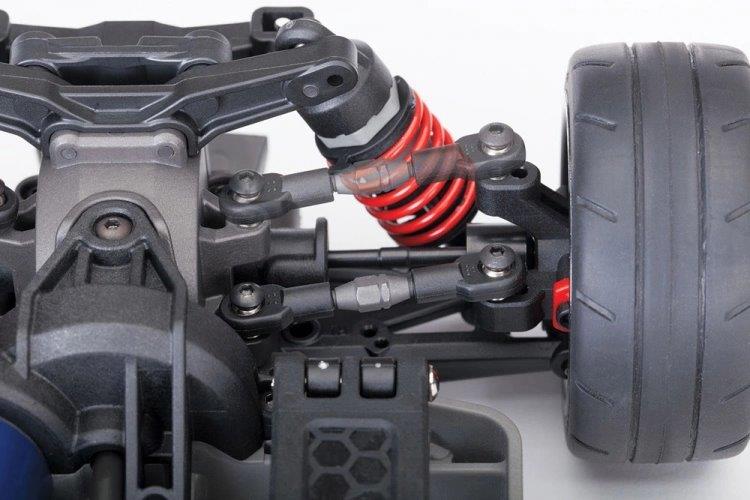 Traxxas 4-Tec 2.0 VXL 4WD TQi TSM utan Kaross, Batteri & Ladd - 17