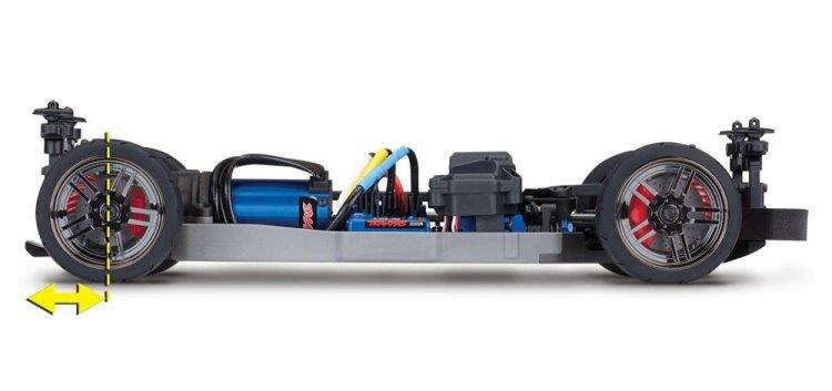 Traxxas 4-Tec 2.0 VXL 4WD TQi TSM utan Kaross, Batteri & Ladd - 21