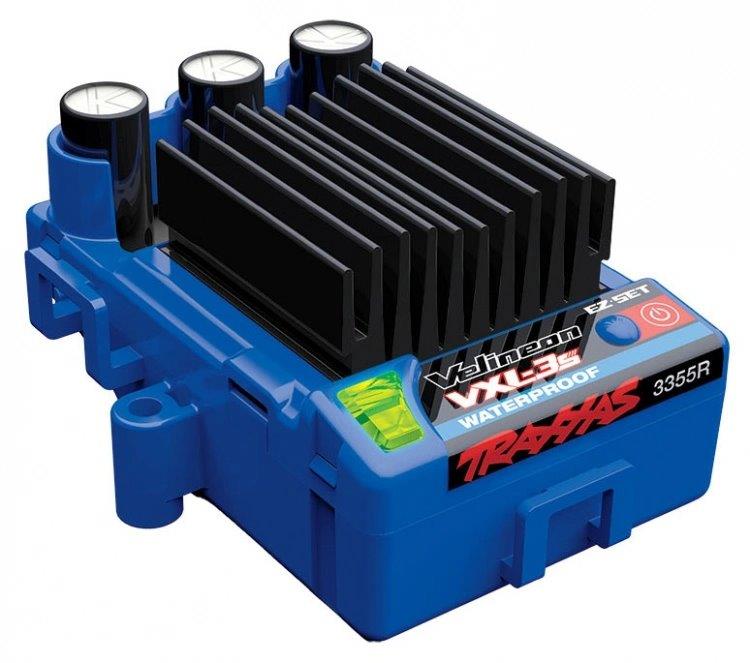 Traxxas 4-Tec 2.0 VXL 4WD TQi TSM utan Kaross, Batteri & Ladd - 7
