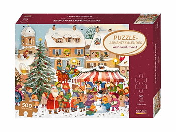 ADVENTSKALENDER PUSSEL - MOTIV JULMARKNAD