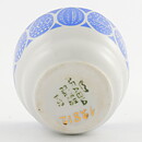  Raija Uosikkinen (Kauno 1962) Eggcup with Blue Decor 5 cm  [Sample Images]