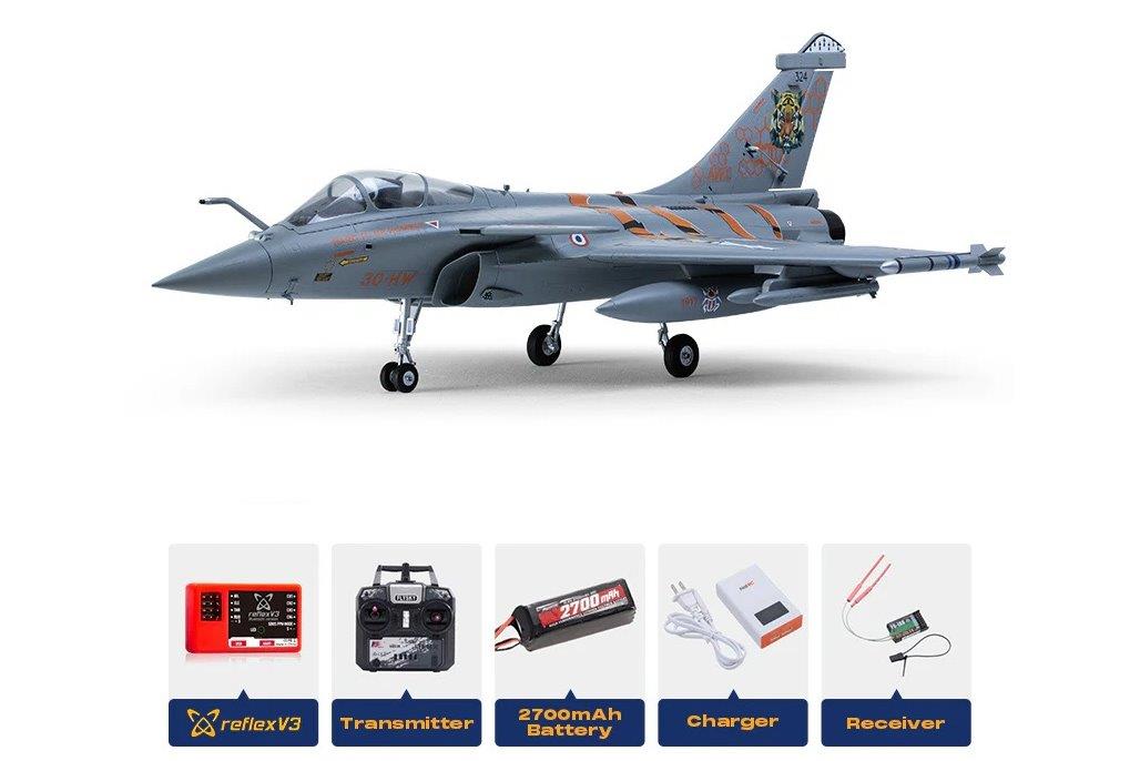 FMS Rafale EDF 64mm PNP Green - 11