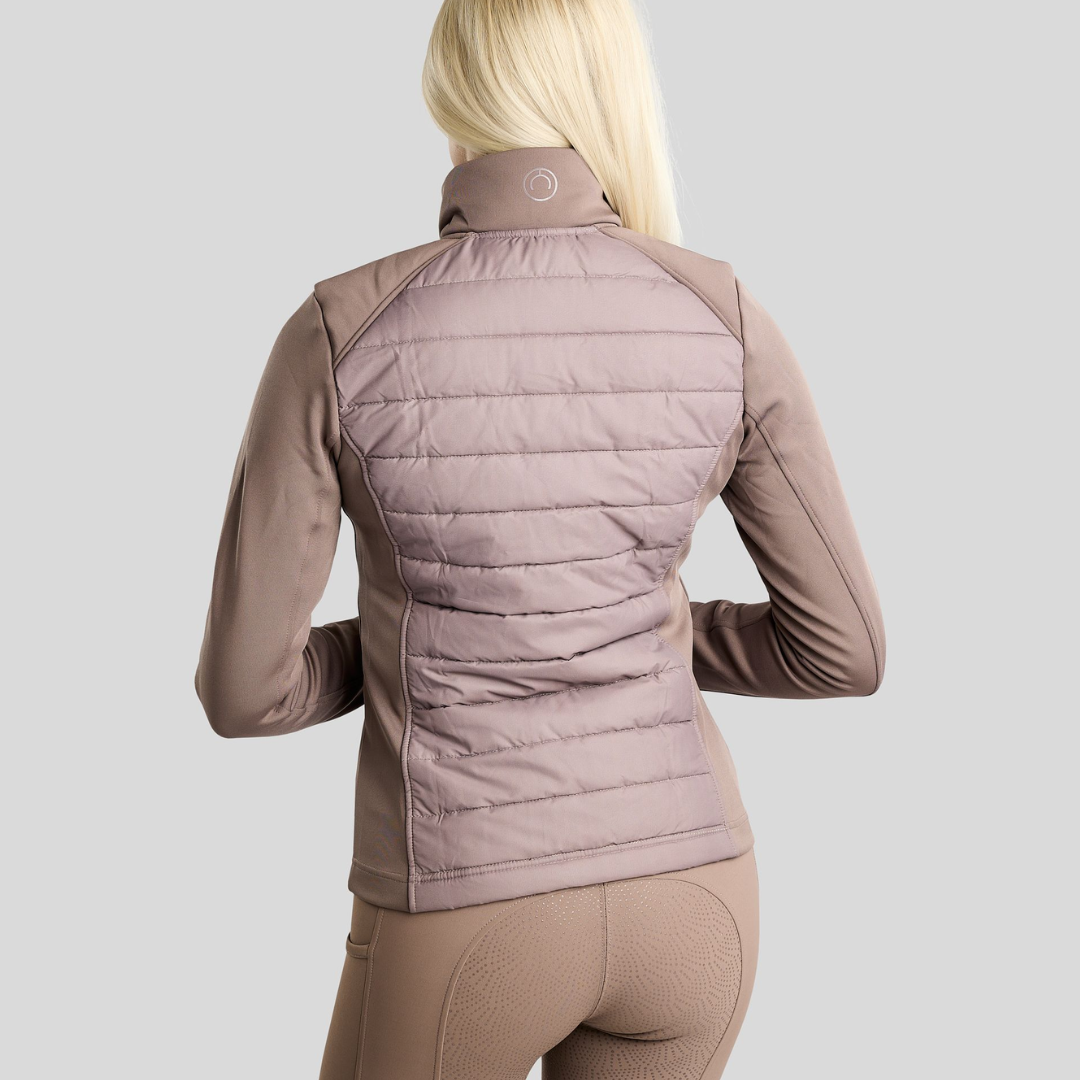 MONTAR EMMA HYBRID JACKET - NOUGAT BROWN - 4