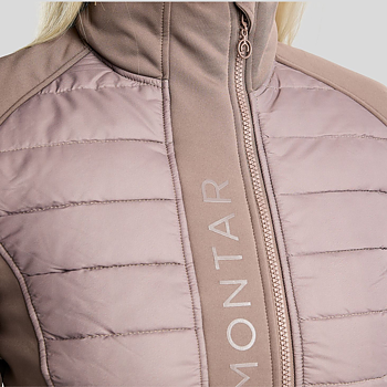 MONTAR EMMA HYBRID JACKET - NOUGAT BROWN