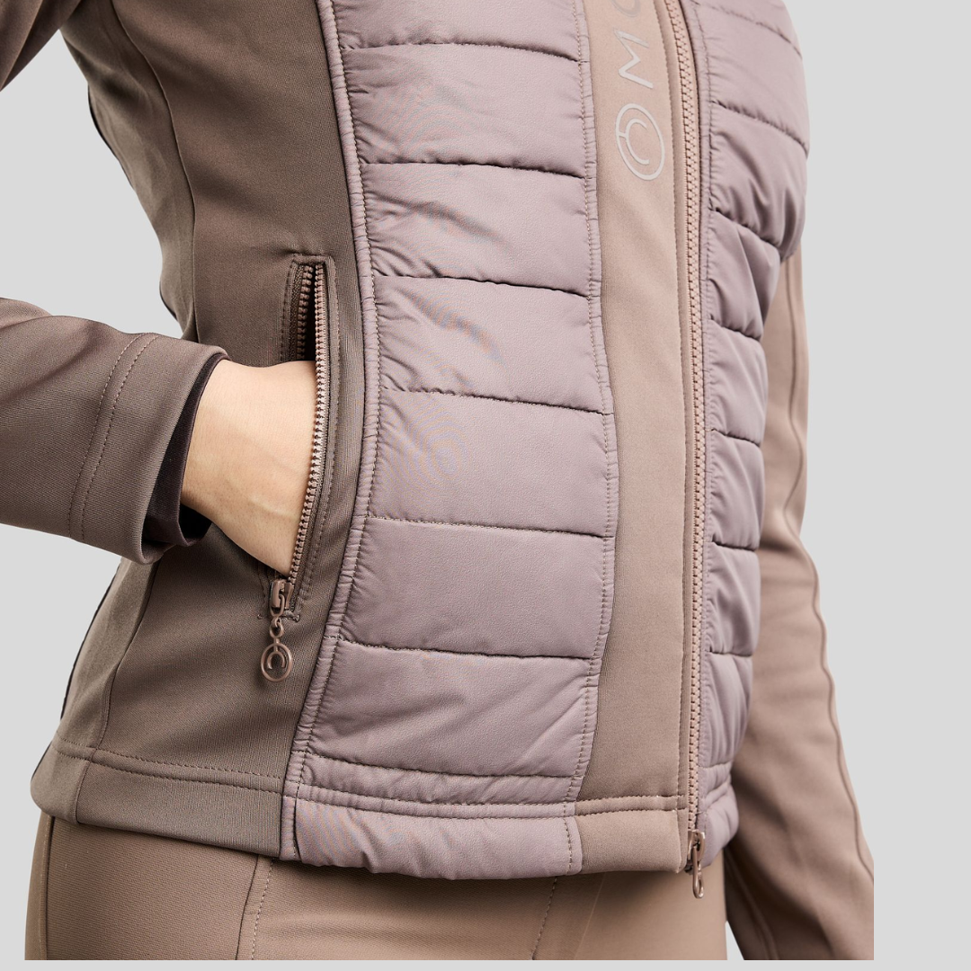 MONTAR EMMA HYBRID JACKET - NOUGAT BROWN - 3