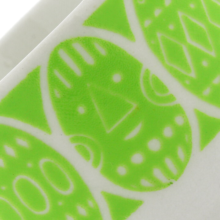  Raija Uosikkinen (Kauno 1962) Eggcup with Green Decor 5 cm  [Sample Images]